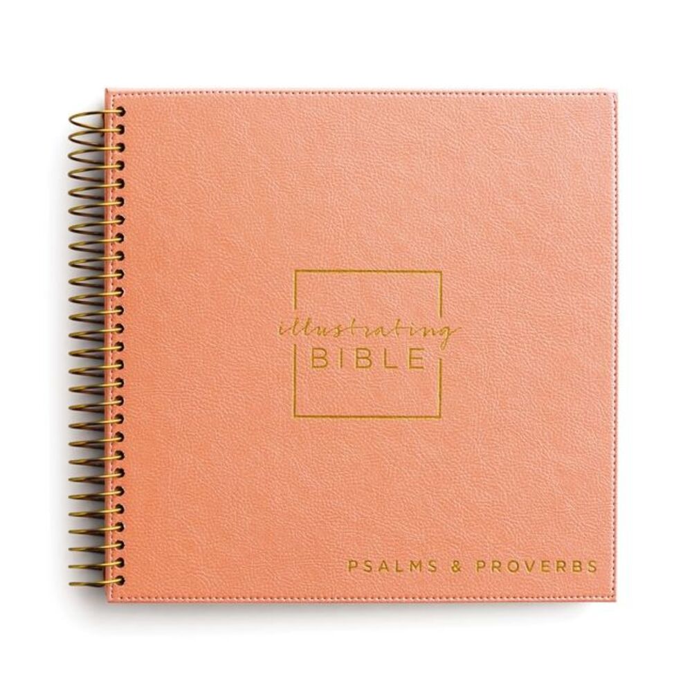 Niv, Spiral-Bound Illustrating Bible: Psalms and Proverbs, Leathersoft Spiral, C